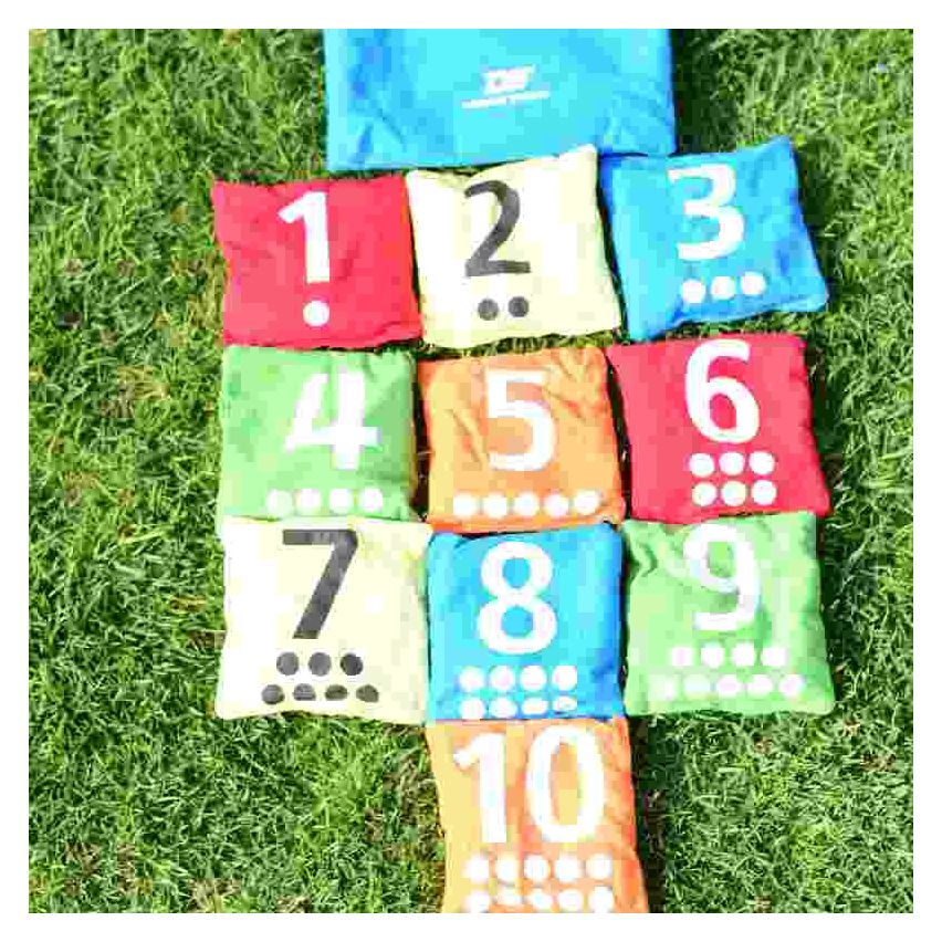 Dawson Sports Numbered Bean Bags (Set of 10)
