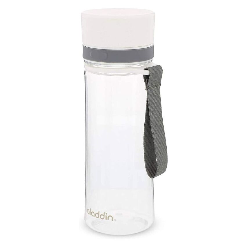 Aladdin Aveo Water Bottle 0.35L Clear & White