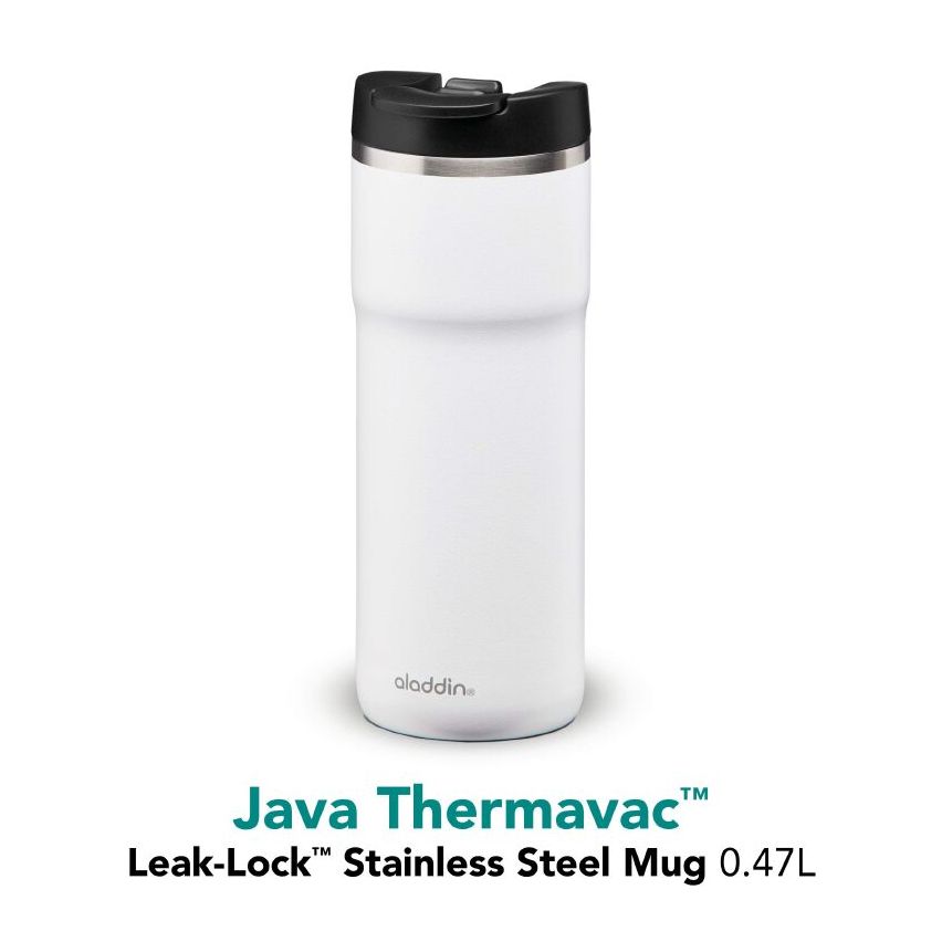 Aladdin Barista Java Thermavac Leak-Lock Stainless Steel Travel Mug 0.47L