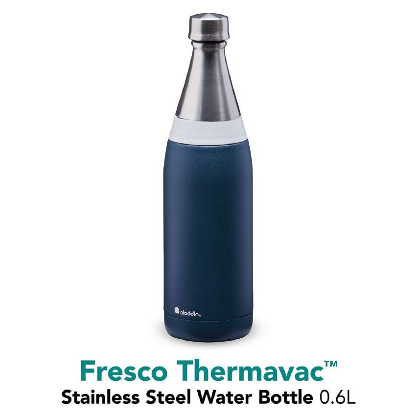 Aladdin Fresco Thermavac Stainless Steel Water Bottle 0.6L