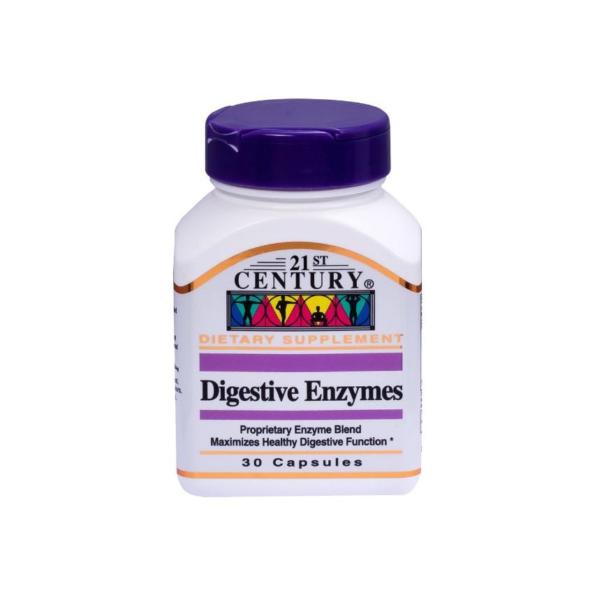 21st Century Digestive Enzymes 30 Capsules