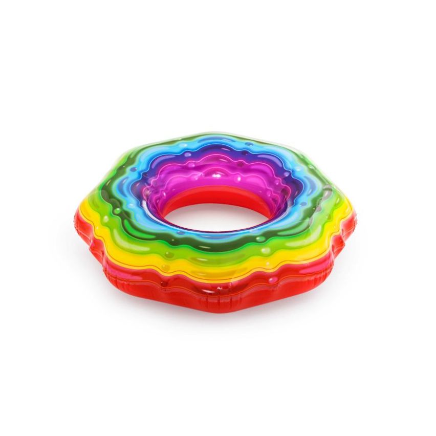 Bestway Swim Ring Rainbow Ribbon 115cm