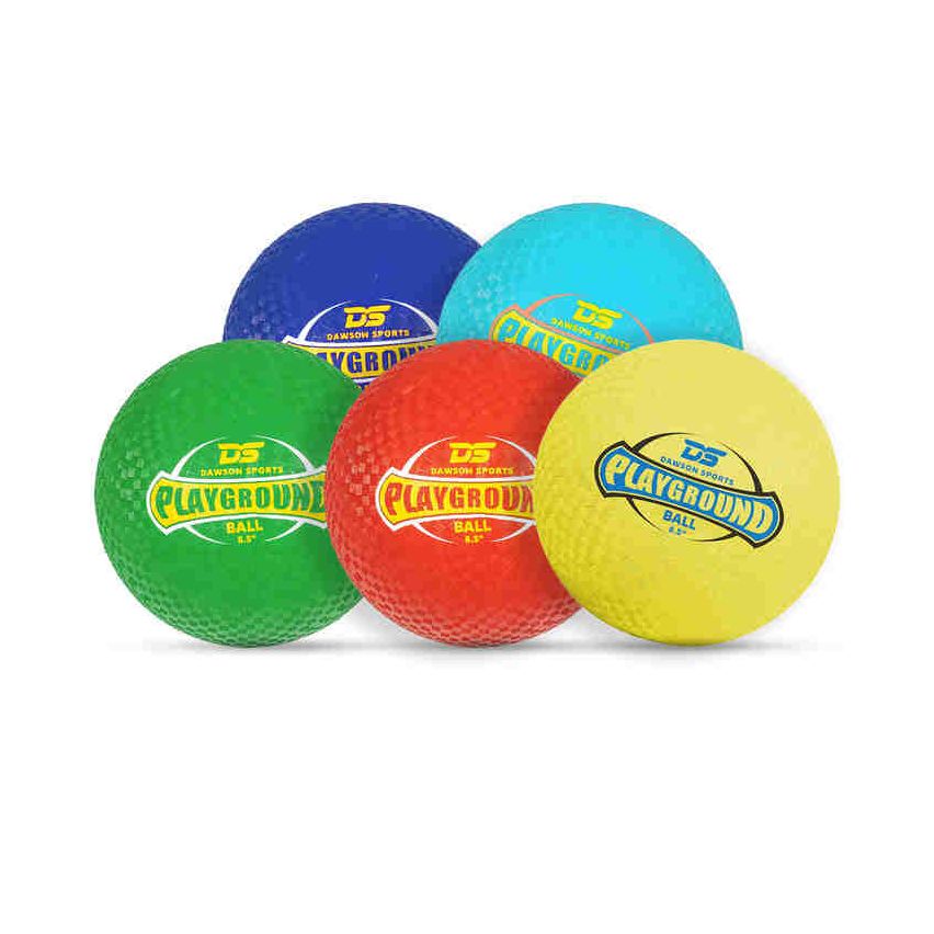 Dawson Sports Playground Rubber Dodgeball (Set of 12)