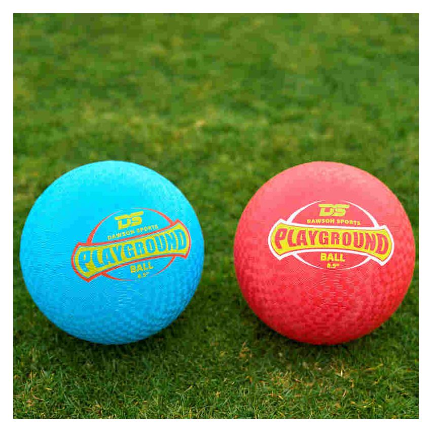 Dawson Sports Playground Rubber Dodgeball (Set of 12)
