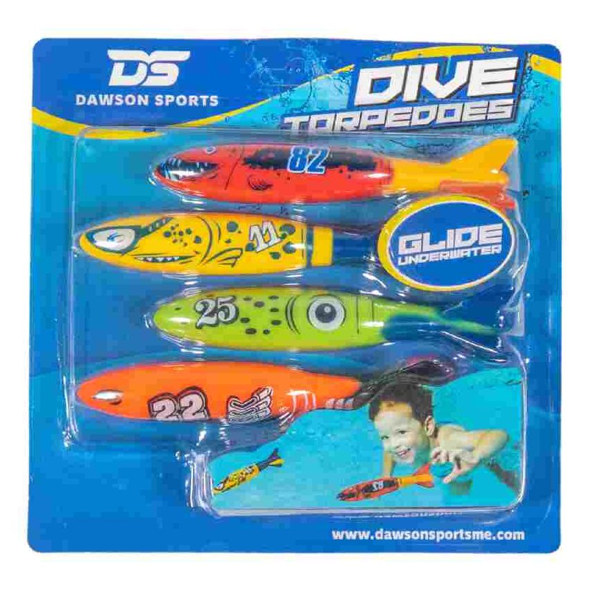 Dawson Sports Dive Torpedoes (Set of 4)
