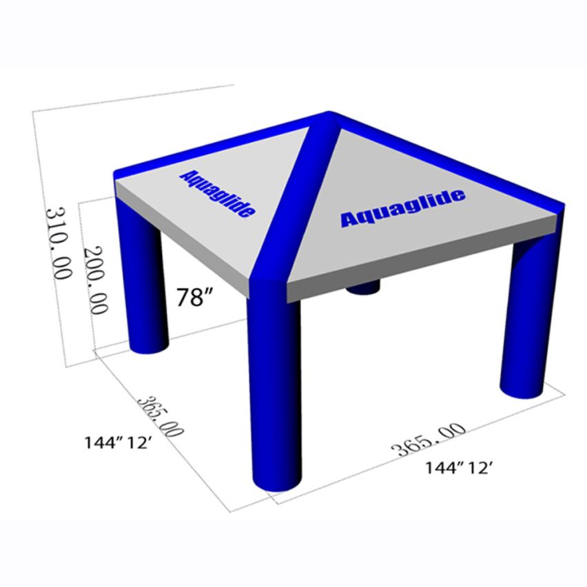 Aqua Glide Platinum - Event Tent - Activity Center , Platform not included 