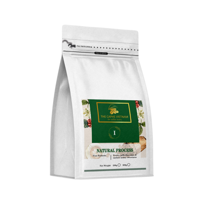 The Caphe Vietnam Fine Robusta  Vietnamese Ground Coffee (Natural Process)