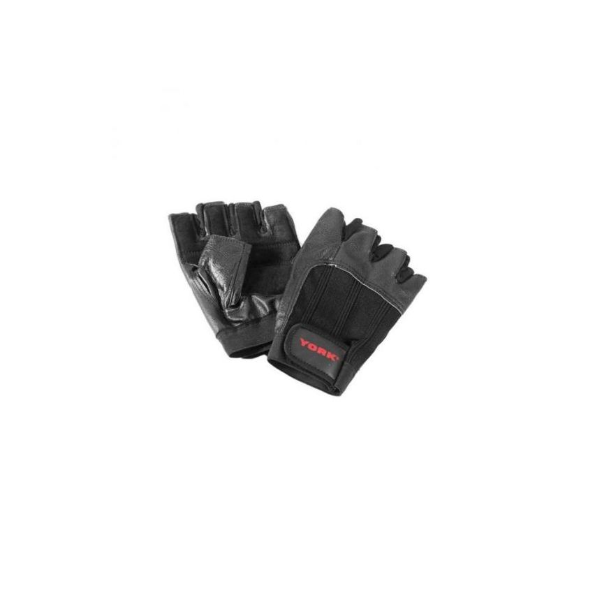 York Fitness Delux Leather Workout Glove