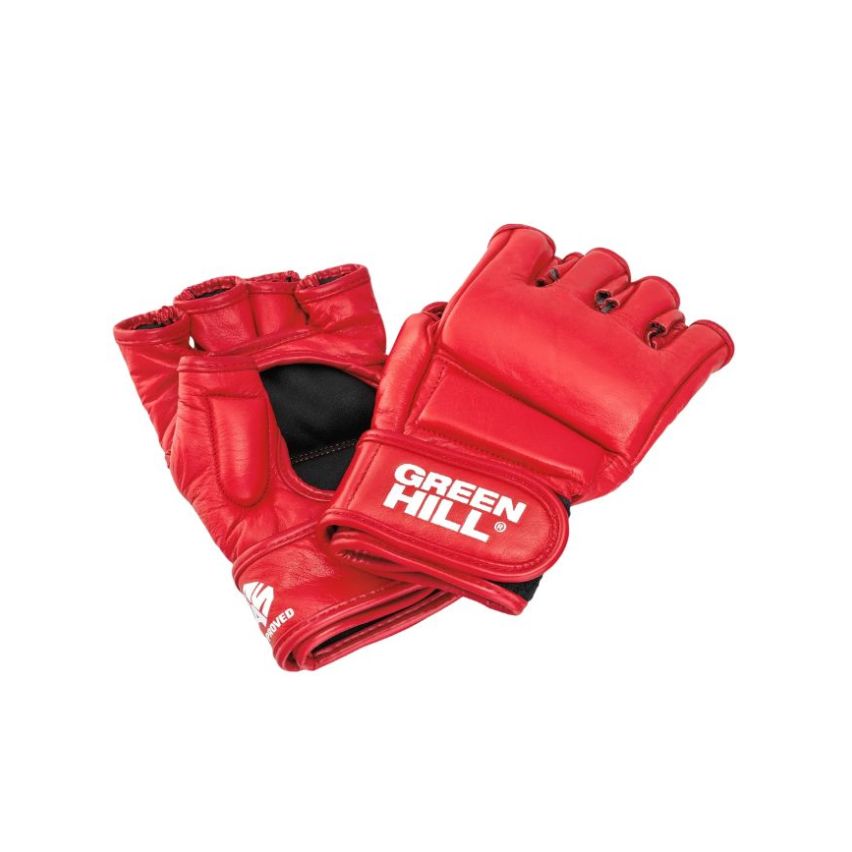 Green Hill Sambo Gloves Fias Approved