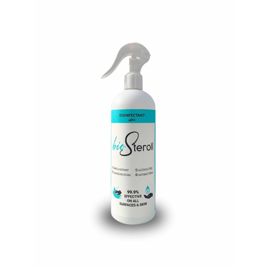 Biosteroll Natural Disinfectant & Sanitizer Spray For All Surfaces & Skin, For Air & Water Disinfection, For Pets & Flowers 500ml