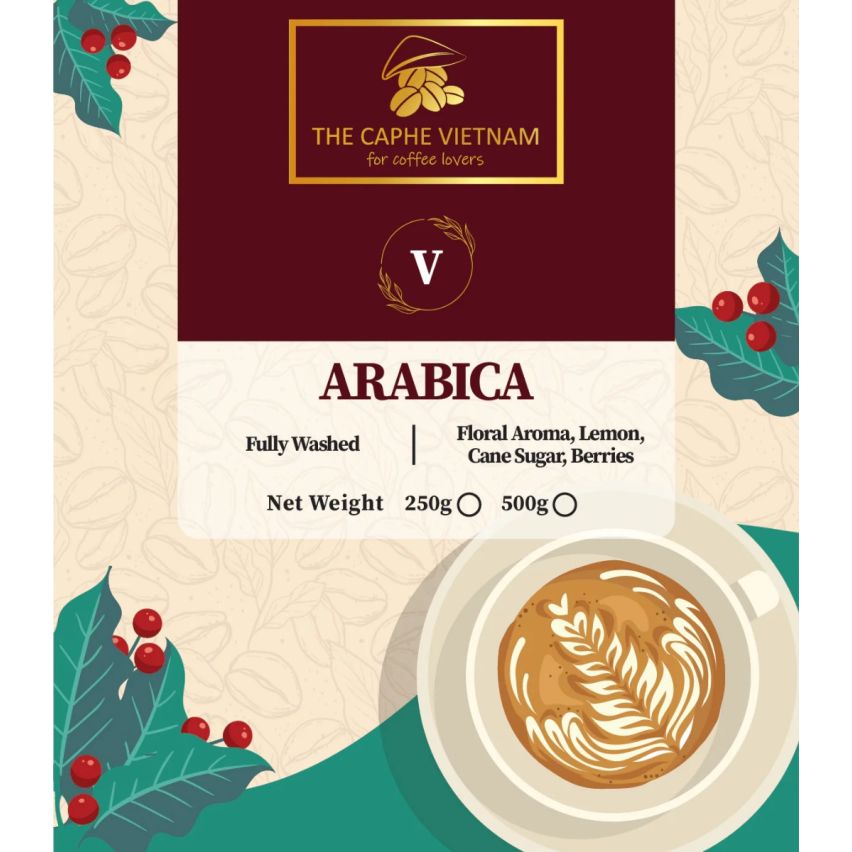 The Caphe Vietnam Specialty Arabica Ground Coffee 1kg