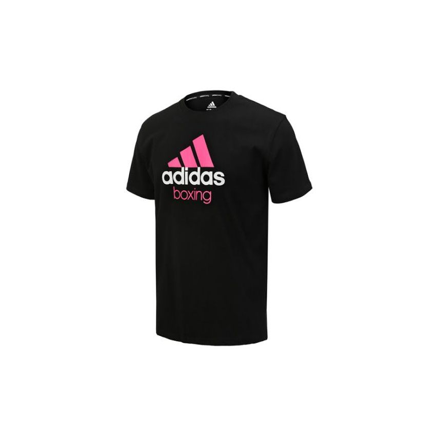 Adidas Boxing T-shirt - Black/Fluo Pink