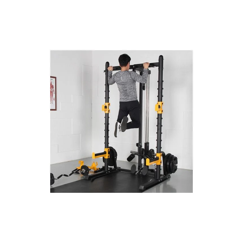 1441 Fitness Heavy Duty Multi Squat Rack with Lat Attachement - MDL66