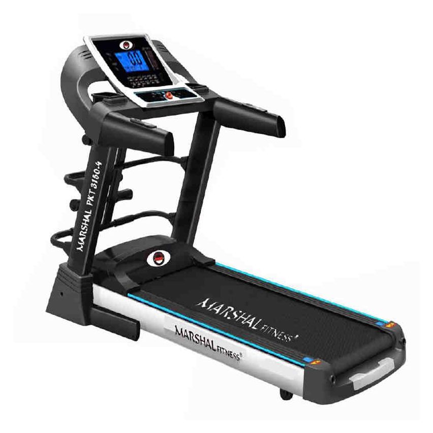 Marshal Fitness Heavy Duty Auto Incline 4 Way Treadmill with 5.0HP Motor