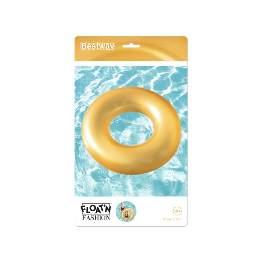 Bestway Swim Ring Gold 91cm