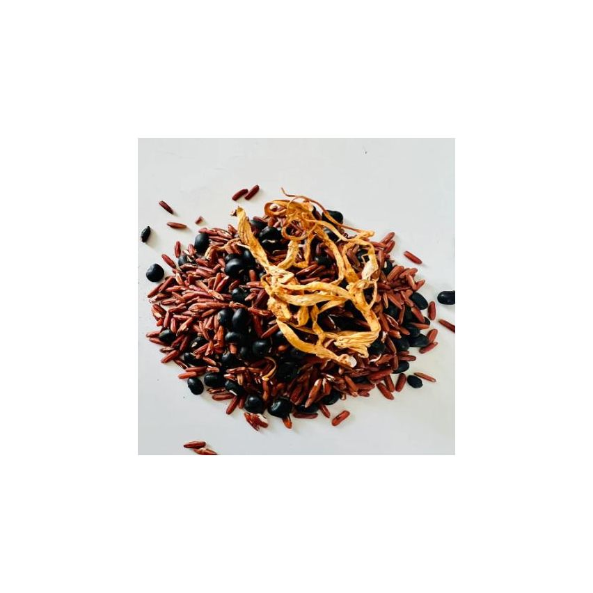 The Caphe Vietnam Cordyceps Brown Rice Tea (Mix Of 3 Flavors), 16 Sachets