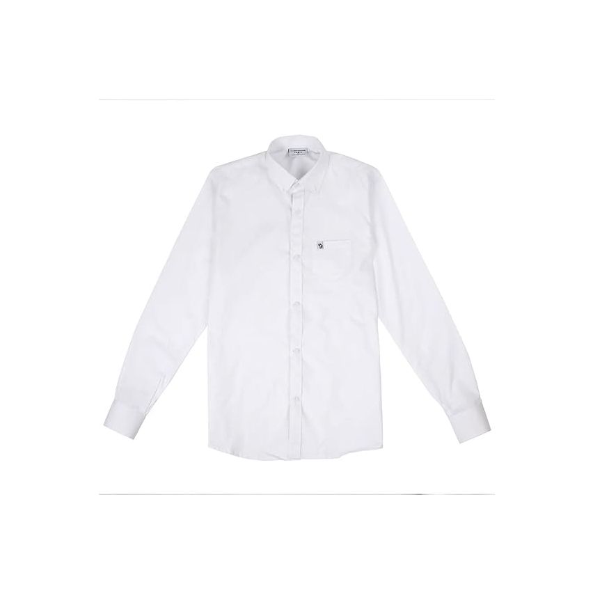 IWYL Men's White Oxford Shirt - Large