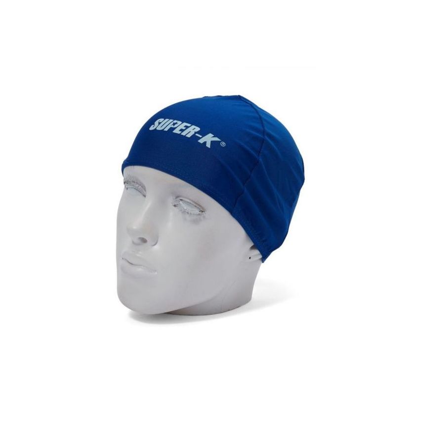 Mesuca Lycra Swimming Cap, Blue