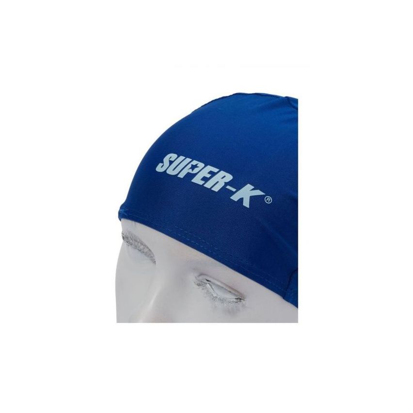 Mesuca Lycra Swimming Cap, Blue