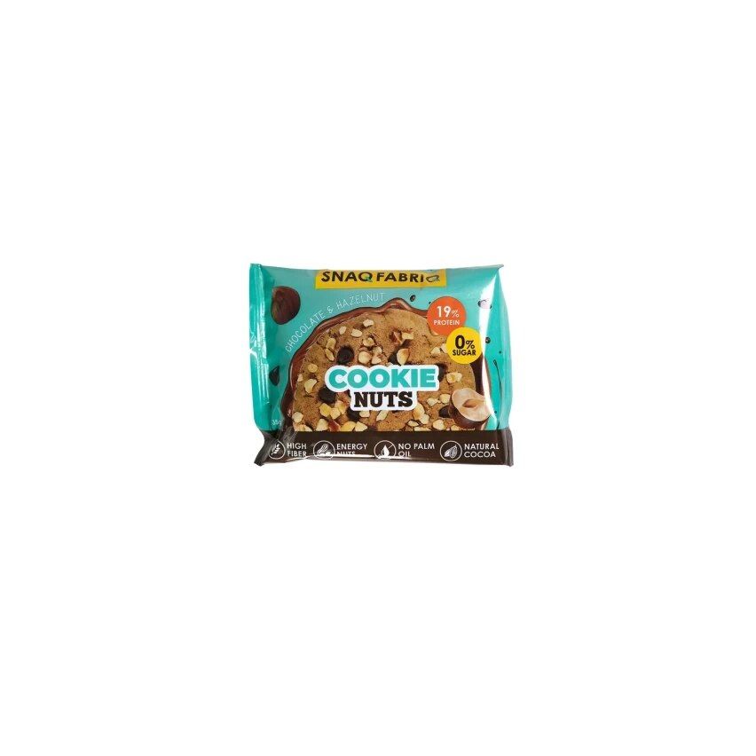 Snaq Fabriq Nut Cookies 35g - Chocolate With Hazelnut