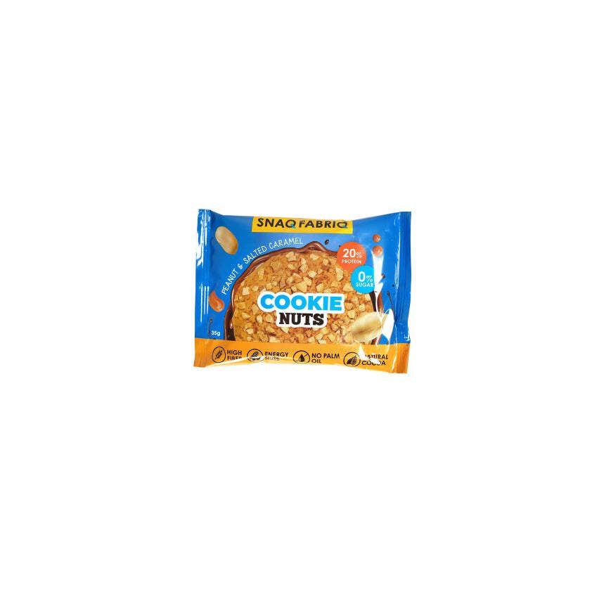 Snaq Fabriq Nut Cookies 35g - Peanut Dessert with Salted Caramel