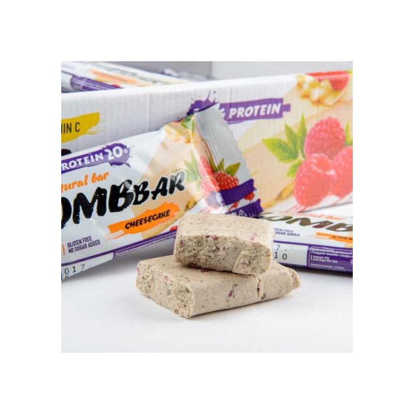 Bombbar Protein Bar - Raspberry Cheese Cake