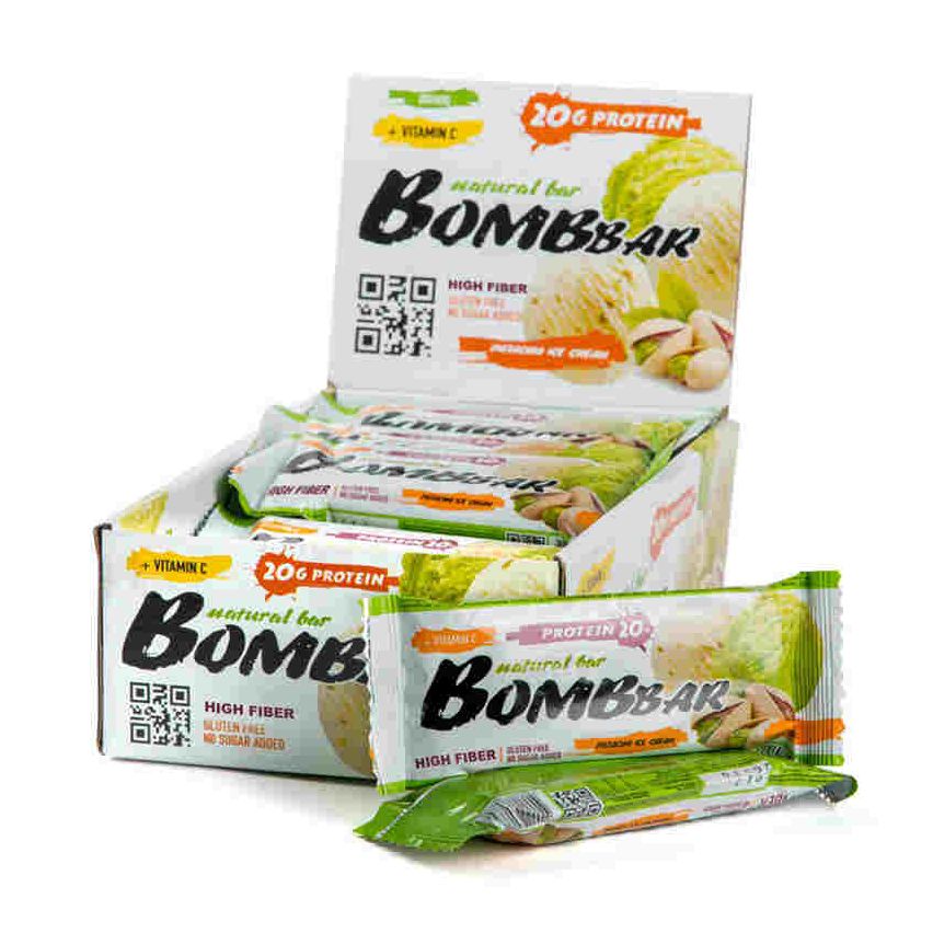 Bombbar Protein Bar - Pistachio Ice Cream