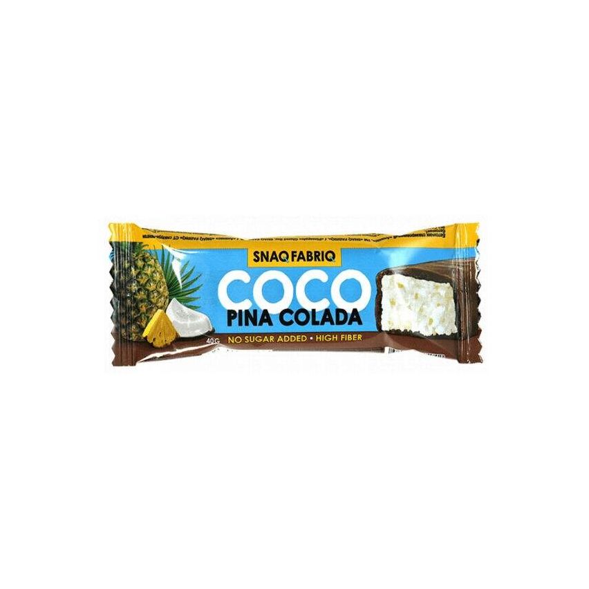 Snaq Fabriq Sugar-free Coconut Bar 40g - Pineapple