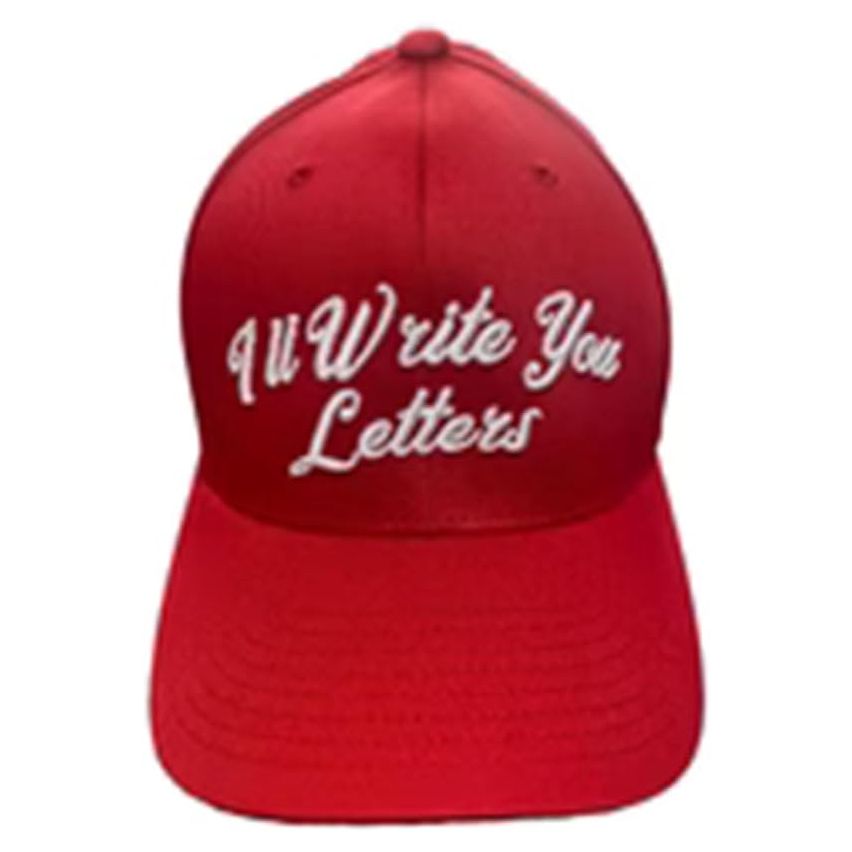 IWYL Men's Red Logo Cap With Unleash Your Style With Confidence