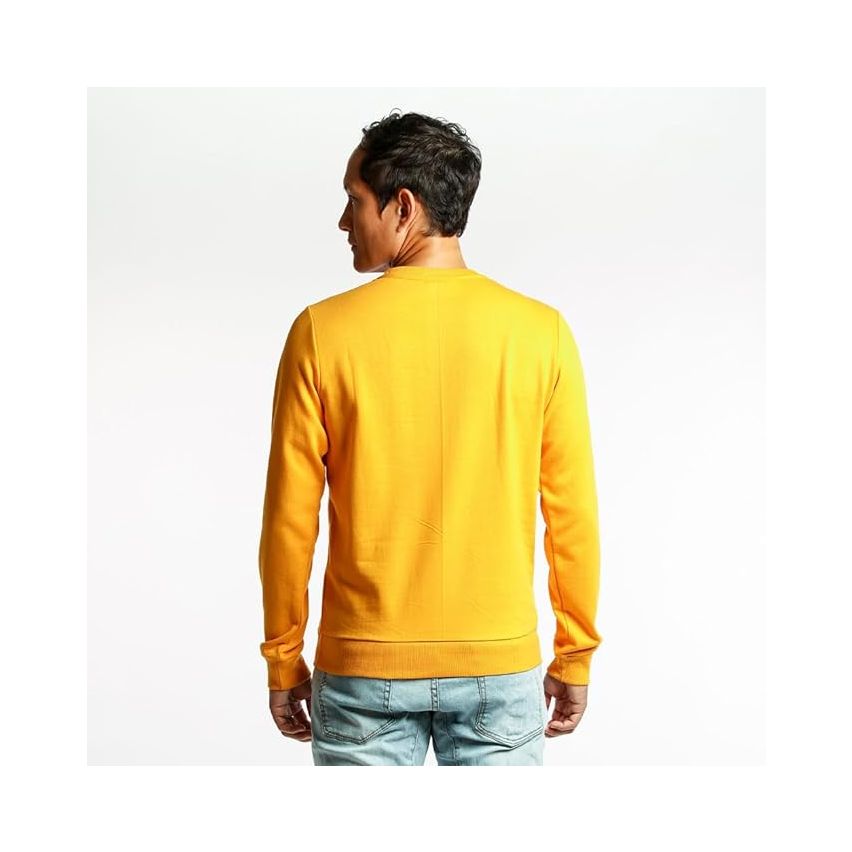 Iwyl Golden Color With Letters Square Formatted Sweatshirt For Men 