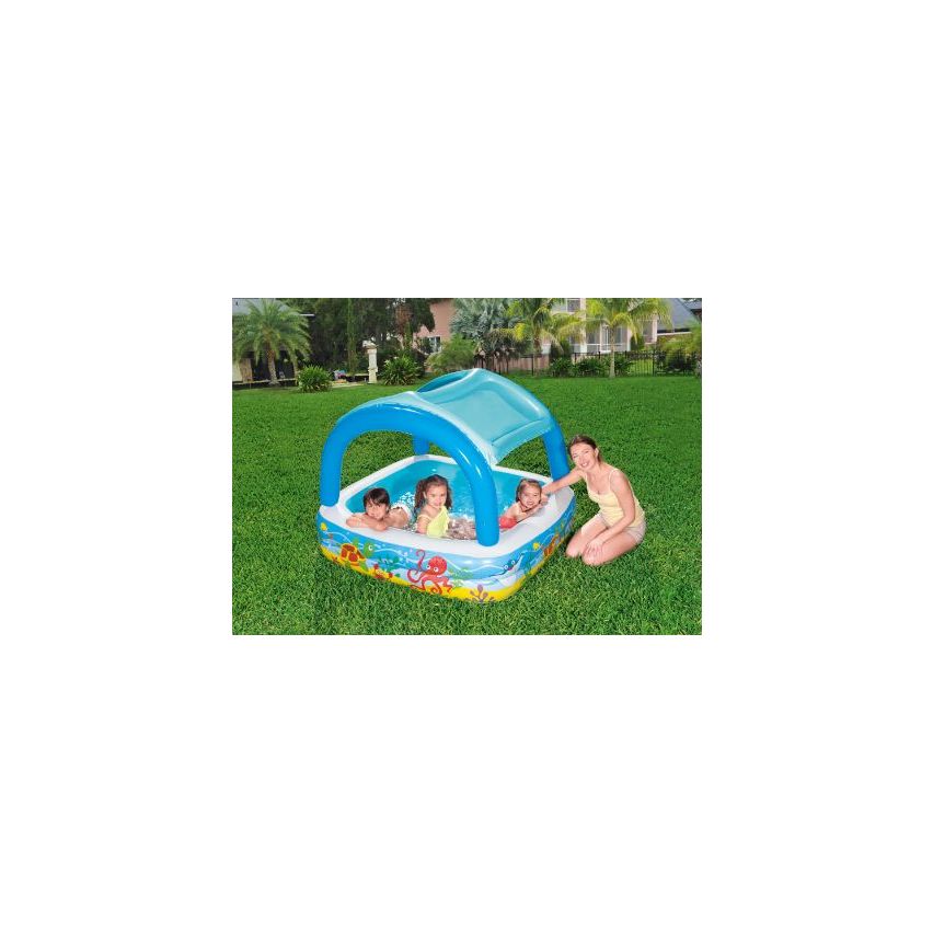Bestway Play Pool With Canopy 140x140x114cm