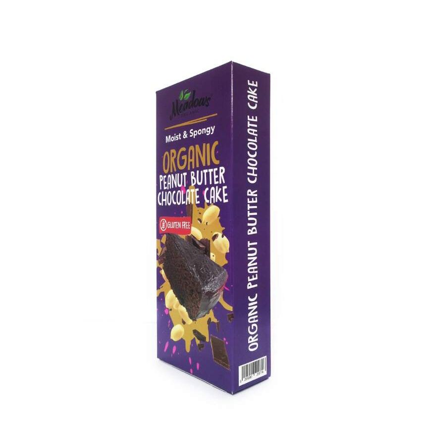 Meadows Organic Peanut Butter Chocolate Cake