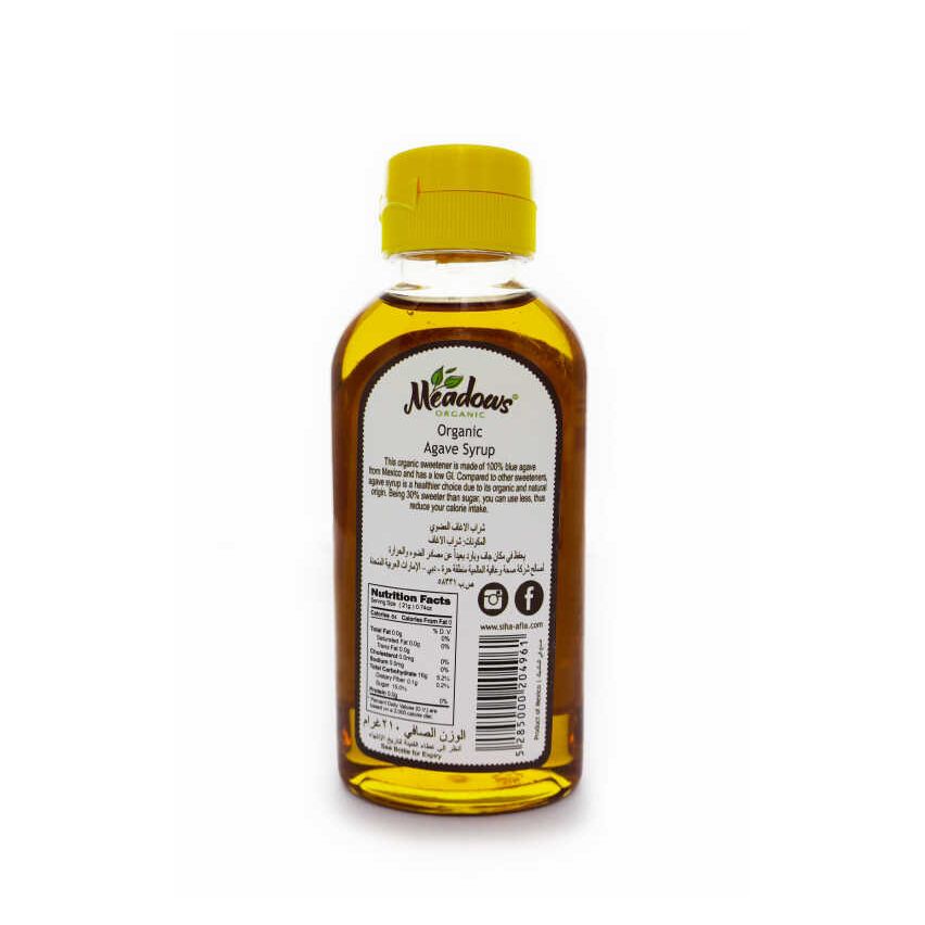 Meadows  Organic Agave Syrup 210g