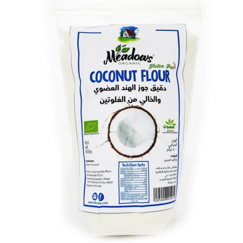 Meadows Organic Coconut Flour 400g