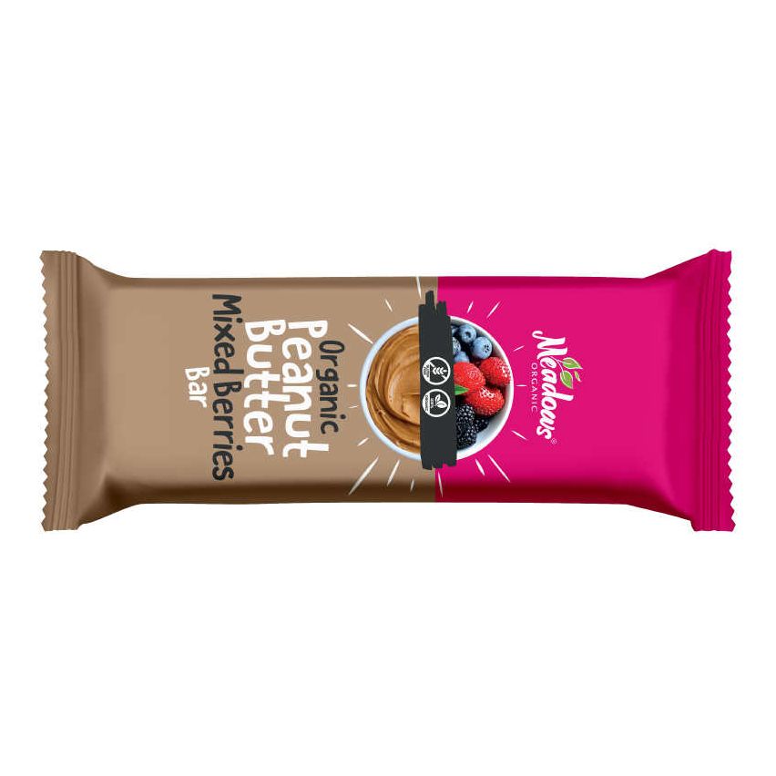 Meadows Peanut Butter Mixed Berries Bar 40g