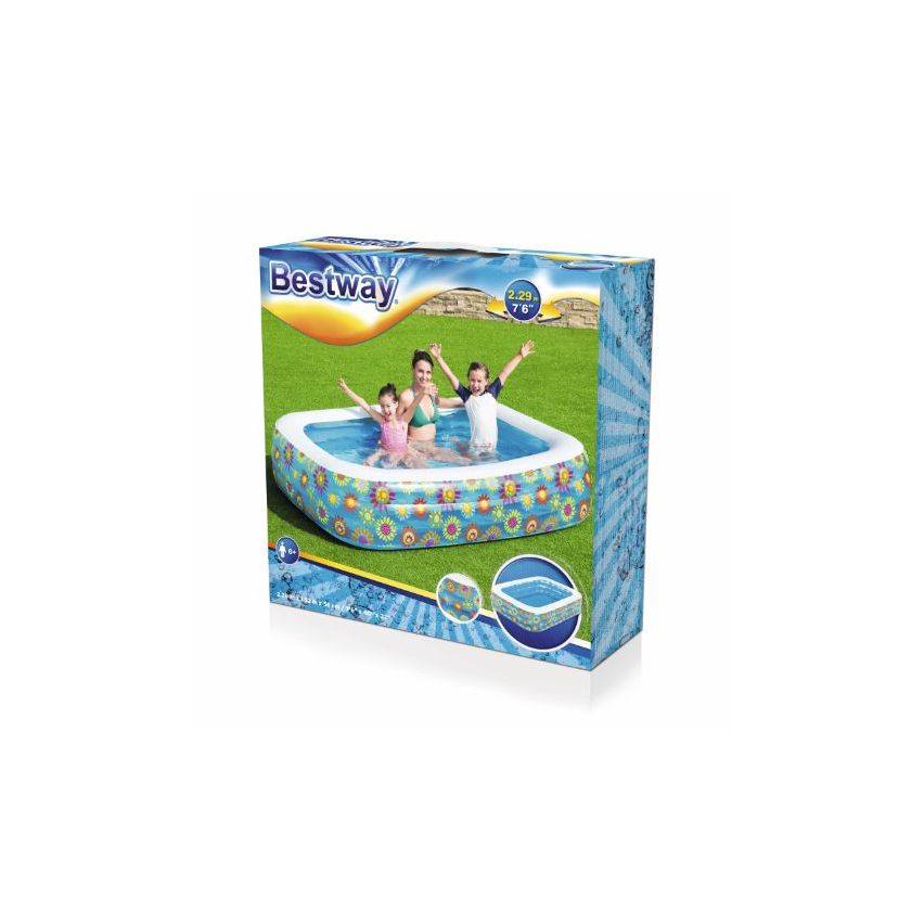 Bestway Pool Happy Flora Kids 229x152x56cm