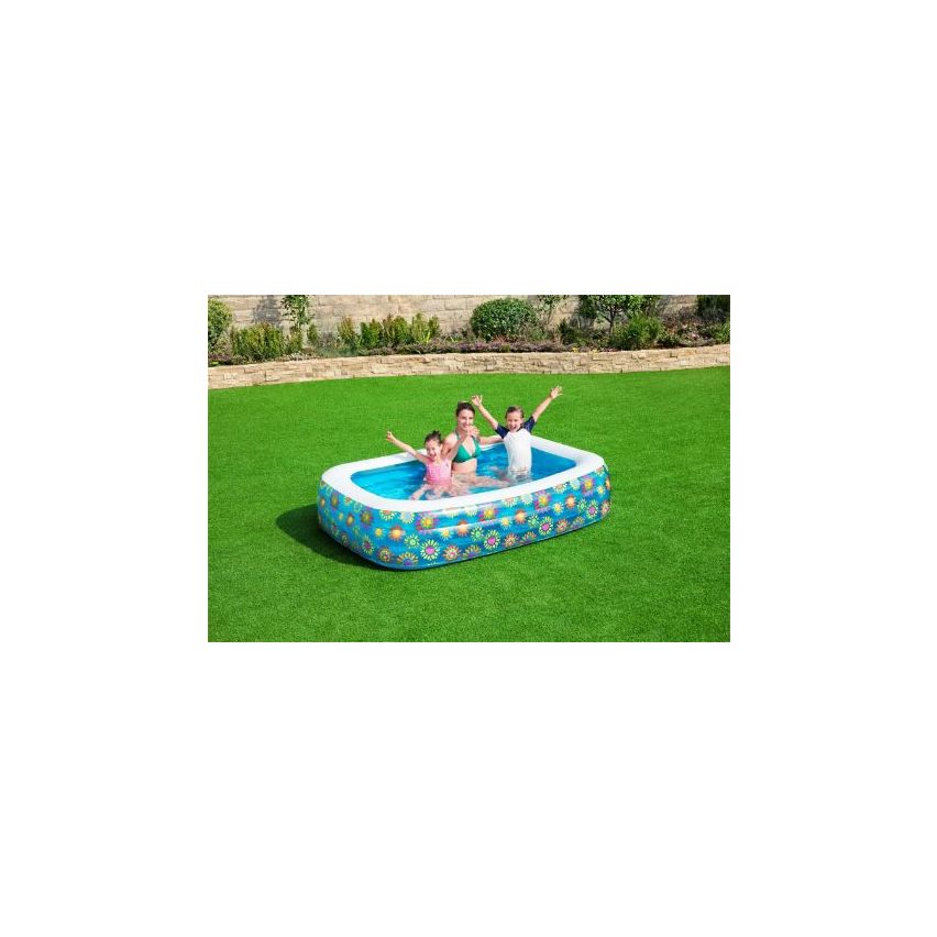 Bestway Pool Happy Flora Kids 229x152x56cm