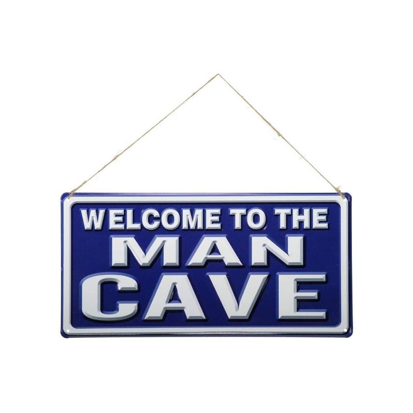La Hacienda Welcome To The Man Cave Wall Sign