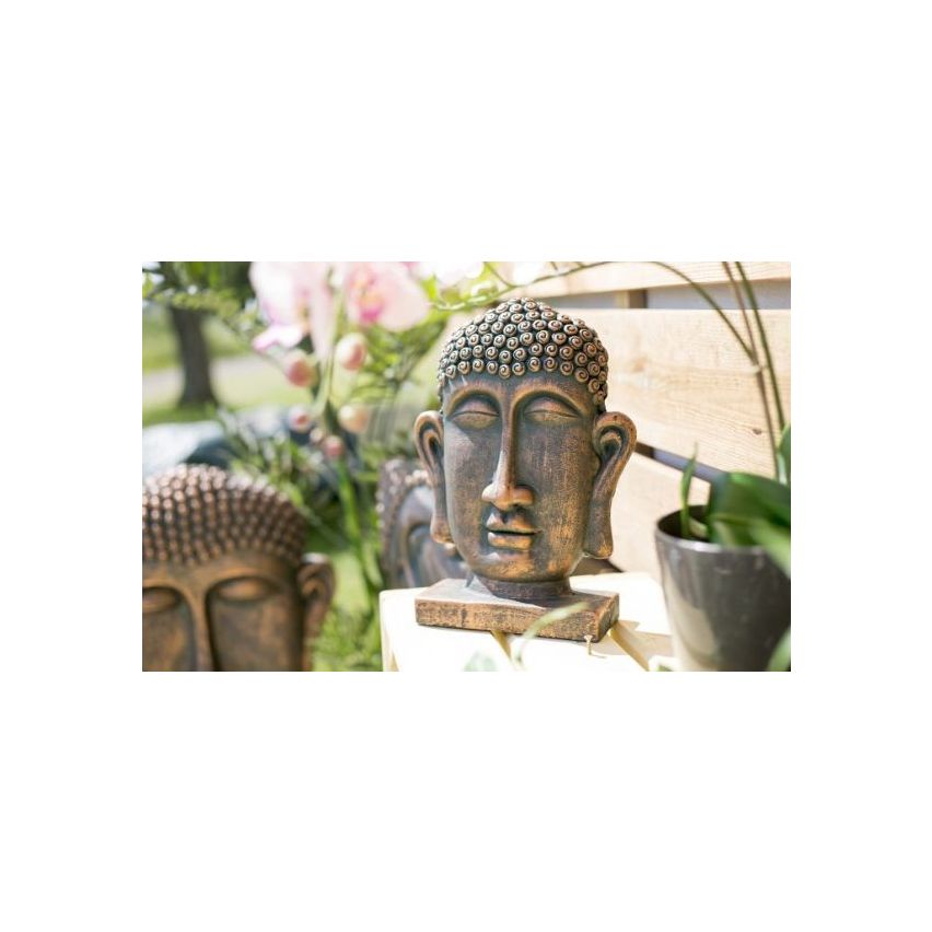 La Hacienda Male Buddha Head - Small