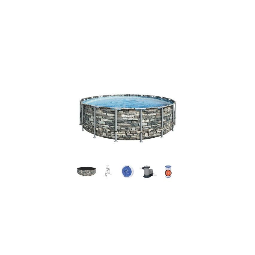 Bestway Poolset Powersteel 549x132cm