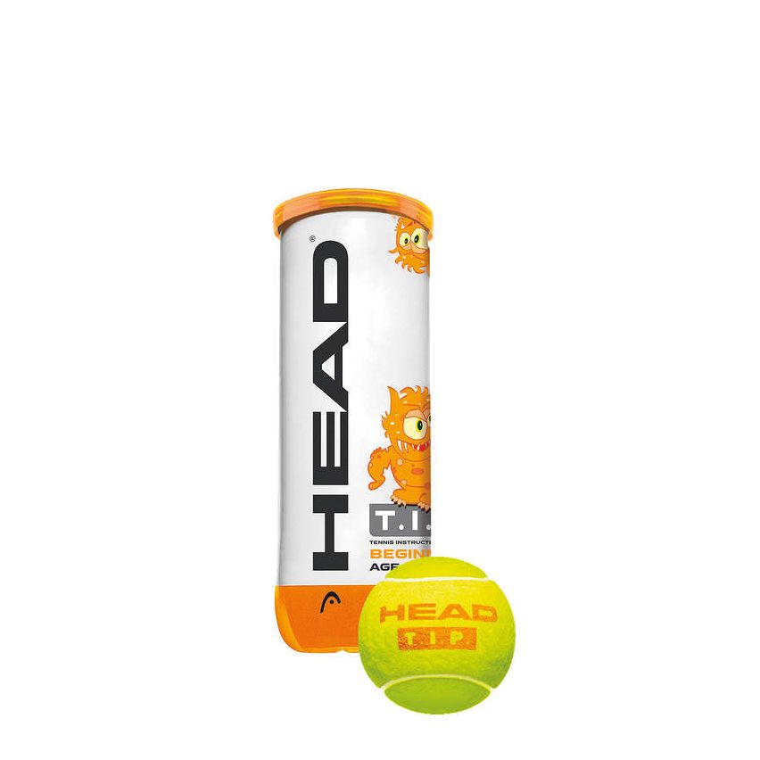 Head TIP Orange 3 Tennis Balls Single Can