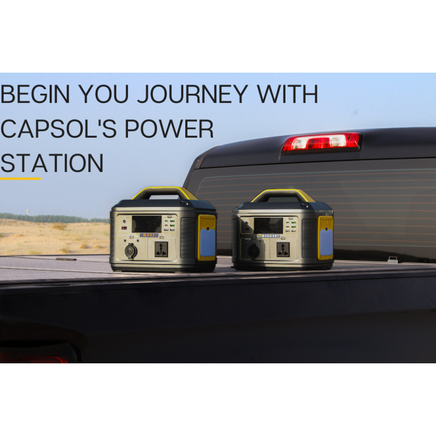 CAPSOL Portable Power stations - MERCURY 500