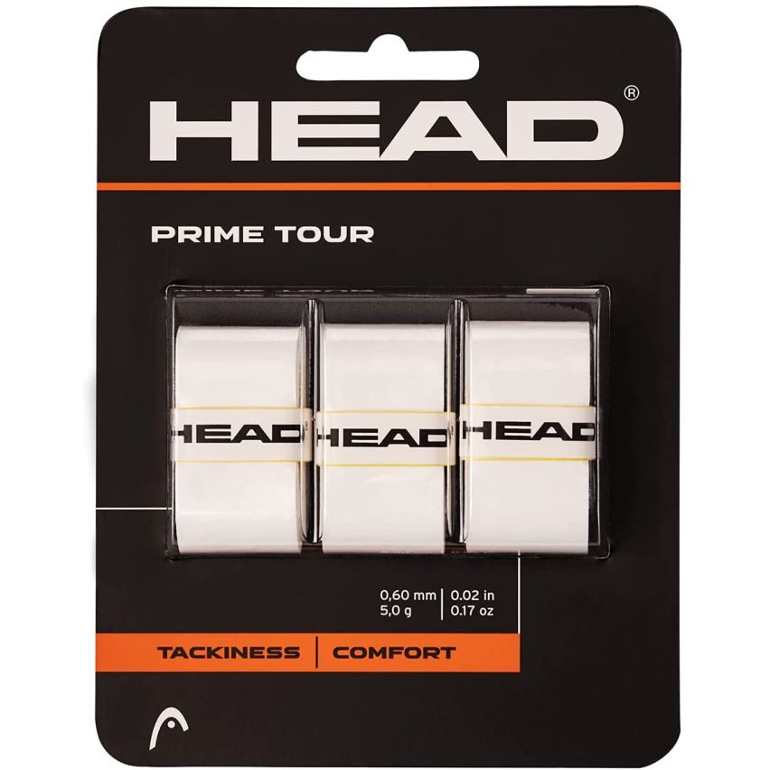 Head Prime Tour 3-Pack Tennis Racket Overgrip