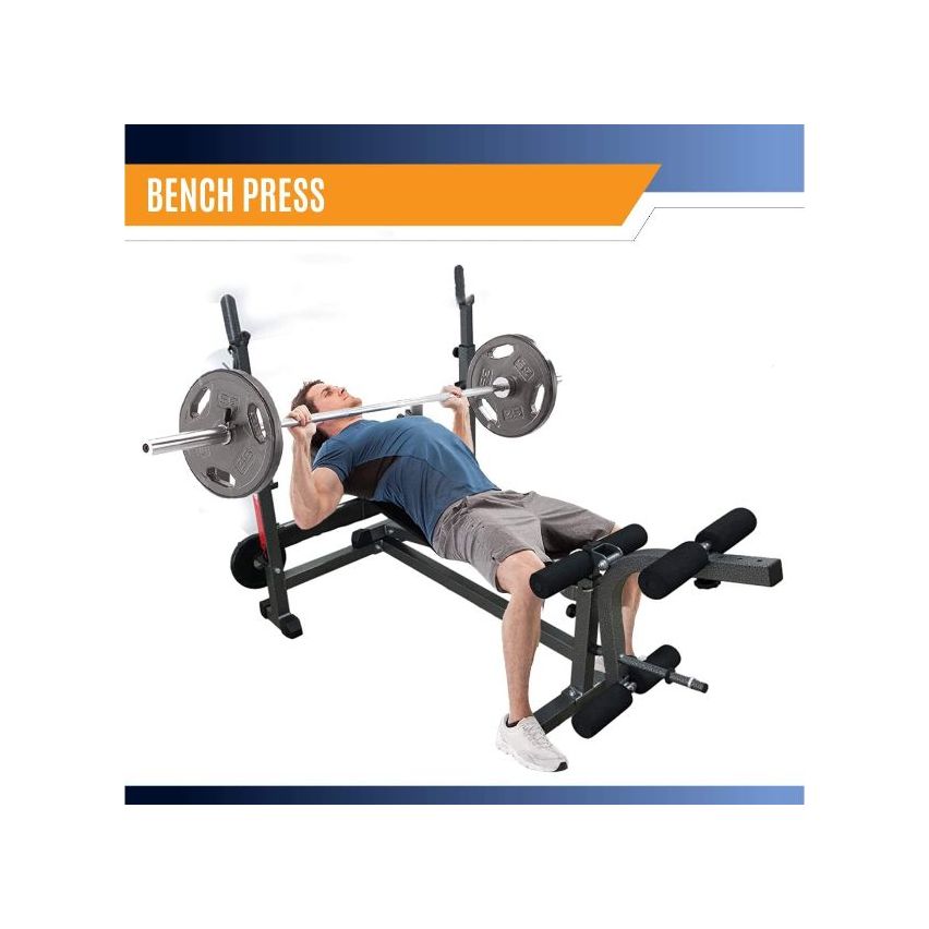 Sparnod Fitness 518GA - Heavy Duty Multifunction Weight Bench - SWB-65
