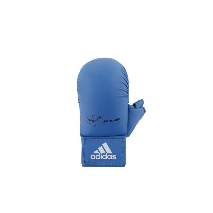 Adidas WKF Karate Mitt with Thumb - Blue