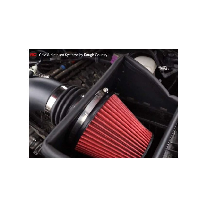 Rough Country Jeep Cold Air Intake (18-22 Wrangler Jl/ 20-22 Gladiator)