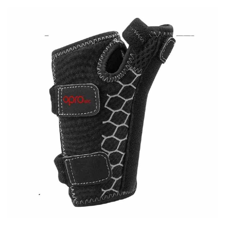 Oprotec Wrist and Thumb Support Black - OSFM