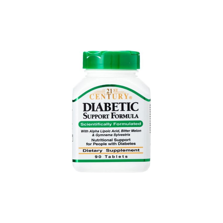 21st Century Diabetic Support Formula 90 Tablets