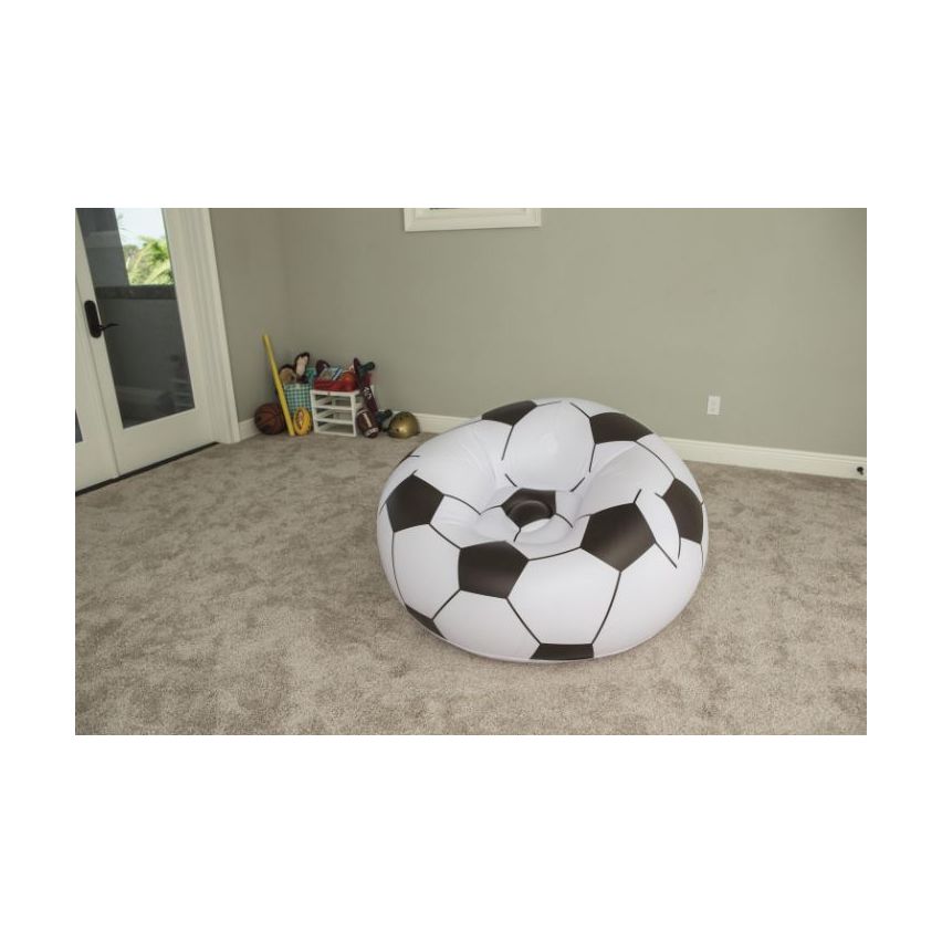 Bestway Chair Soccerball Beanless 114x112x66cm