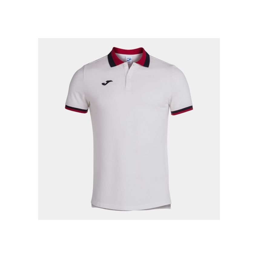 Joma Men's Comfort II Cotton Short Sleeve Polo T-Shirt 
